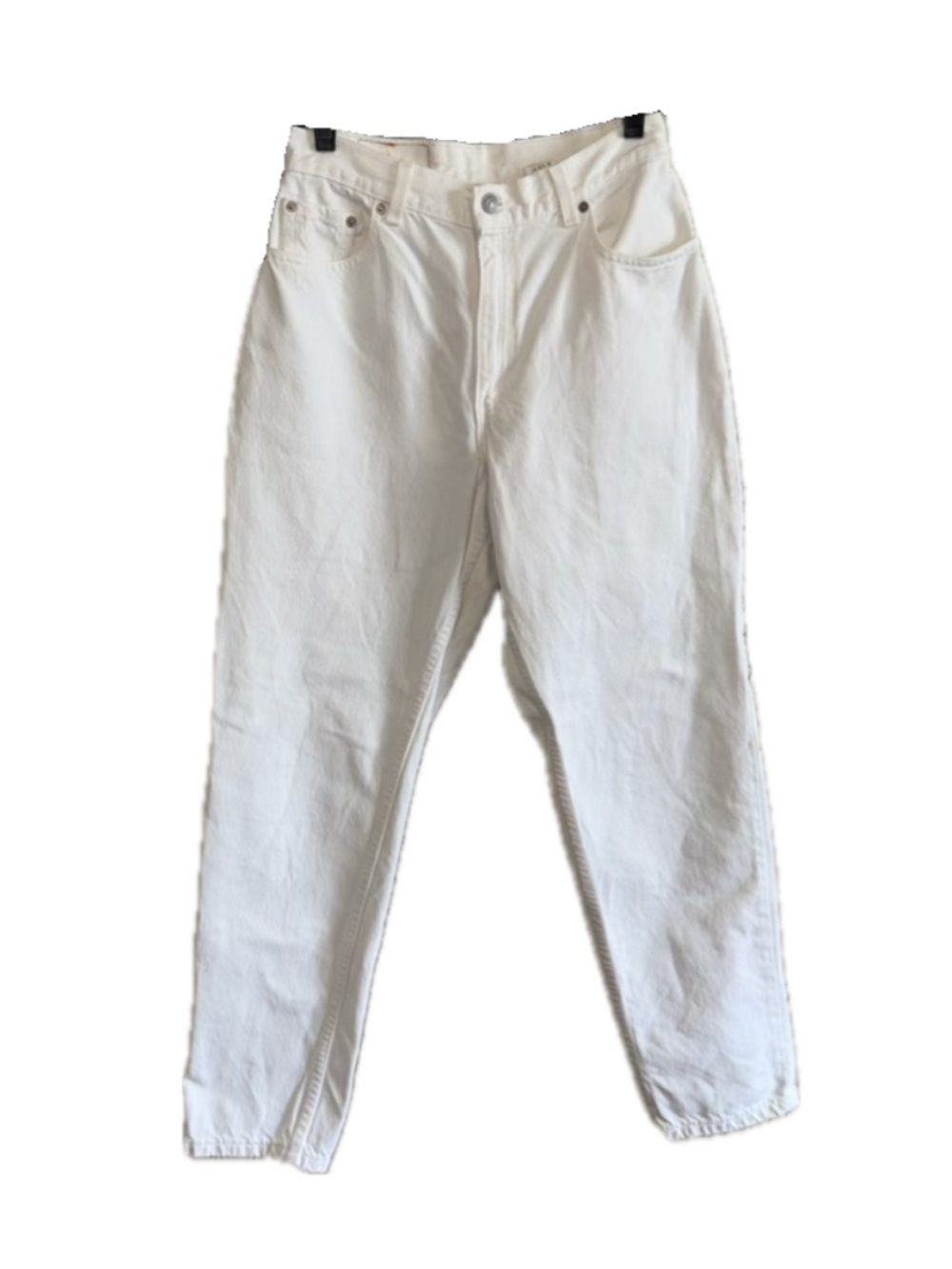Levi’s vintage 550 Relaxed Fit Tapered Leg Jeans white size 10